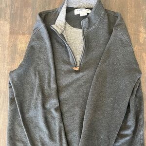 Mizzen+Main charcoal pullover quarter zip